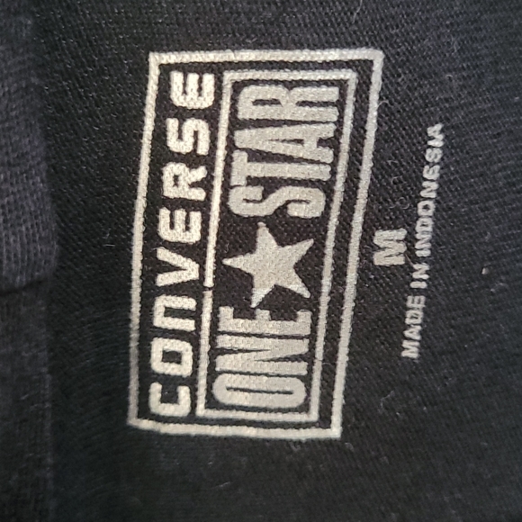 🍂Converse One☆Star Black Wrap Around Cardigan - Picture 3 of 12